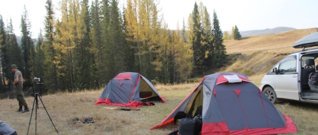 велотуры палатки